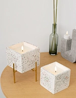 flameless led wax candles