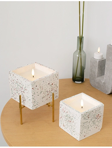 flameless led wax candles